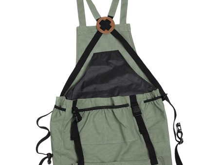 Maxbell Garden Apron Multifunction garden Apron Picked Apron Gardening Apron Green Sale