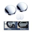 2Pcs Blind Spot Mirror Wide Angle for Byd Yuan Plus Atto3 Cars Trucks Argent Online now