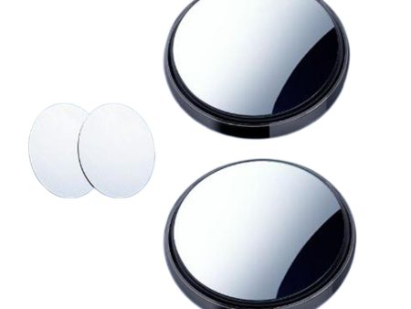 2Pcs Blind Spot Mirror Wide Angle for Byd Yuan Plus Atto3 Cars Trucks Black Supply