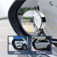 2Pcs Blind Spot Mirror Wide Angle for Byd Yuan Plus Atto3 Cars Trucks Argent Online now